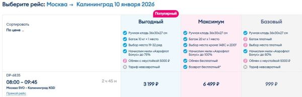 Распродажа «Победы» разочаровала лишь самых привередливых