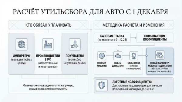С 1 декабря в России вырастет утильсбор на автомобили - Экологические новости на ECOportal.su